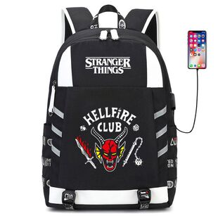 2024怪奇物语书包Stranger Things第四季cos双肩背包小11达斯汀电
