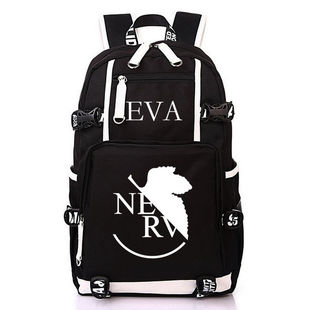 2024新品新世纪福音战士书包EVA动漫周边绫波丽男女学生电脑旅行