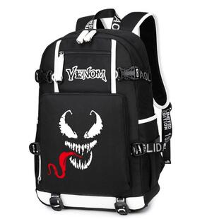 漫威周边学生双肩背包 复仇者联盟 2024新款 蜘蛛侠毒液venom书包