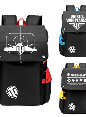 2024坦克世界书包 World of Tanks 双肩背包中学生电脑包旅行包牛