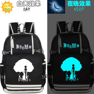 2024古树旋律deemo周边 游戏动漫双肩背包新款充电包男女学生夜光