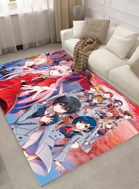 DARLING in the FRANXX动漫地毯卧室床边电脑椅地垫国家队02周边
