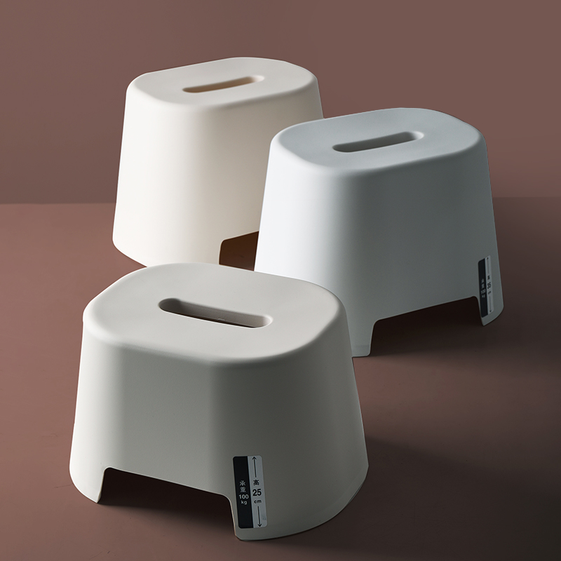 防滑踩脚凳子家用加厚塑料凳矮凳子客厅成人换鞋凳儿童脚踏小板凳