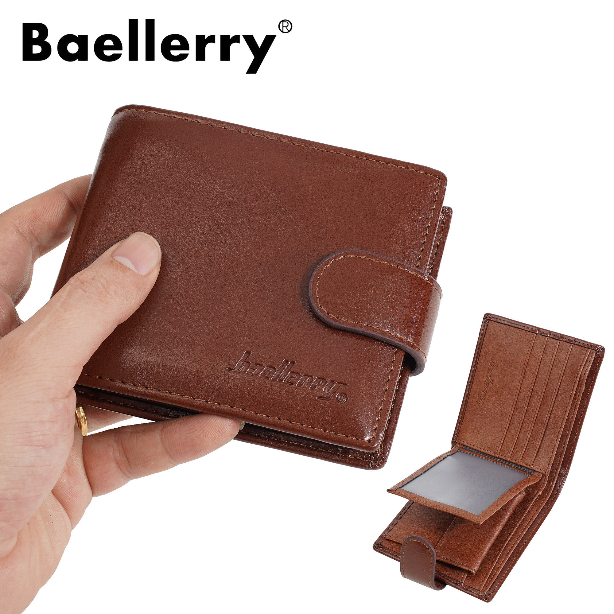 新款钱包男士短款多卡位时尚暗扣皮夹青年休闲多功能拉链层零钱夹,箱包皮具/热销女包/男包,钱包,淘宝优惠券,粉丝福利购,淘宝优惠卷