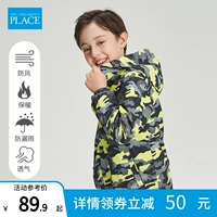 Демисезонная бархатная ветрозащитная съемная куртка для мальчиков, детская одежда, 21 года