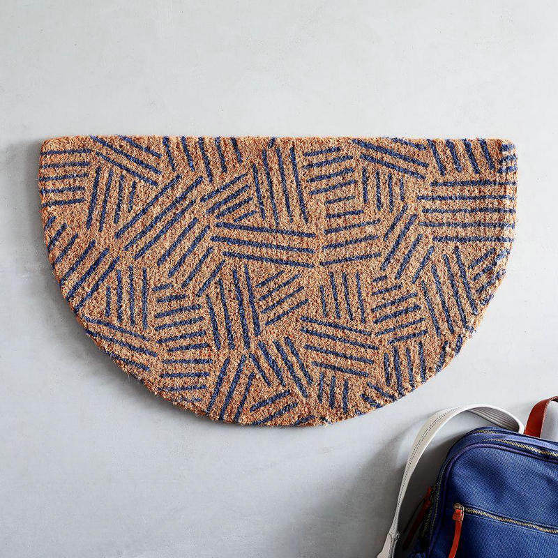 印度进口手工编织椰棕迎宾地垫北欧进门口门厅除尘蹭土加厚脚垫