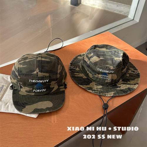 户外迷彩渔夫帽男女款