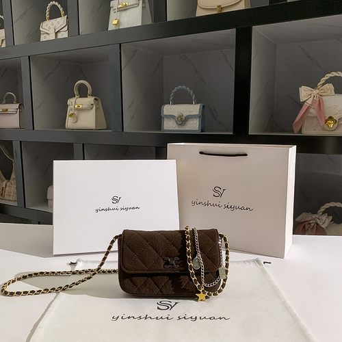 小香风链条斜挎包女式