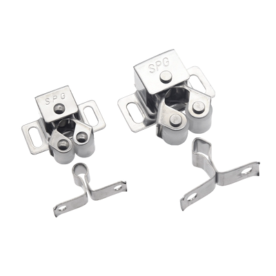 碰珠橱柜不锈钢lamp滚轮式