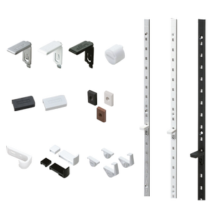 日本LAMP蓝普重型衣柜橱柜aa柱家具搁板架层板托不锈钢隔板托SPE