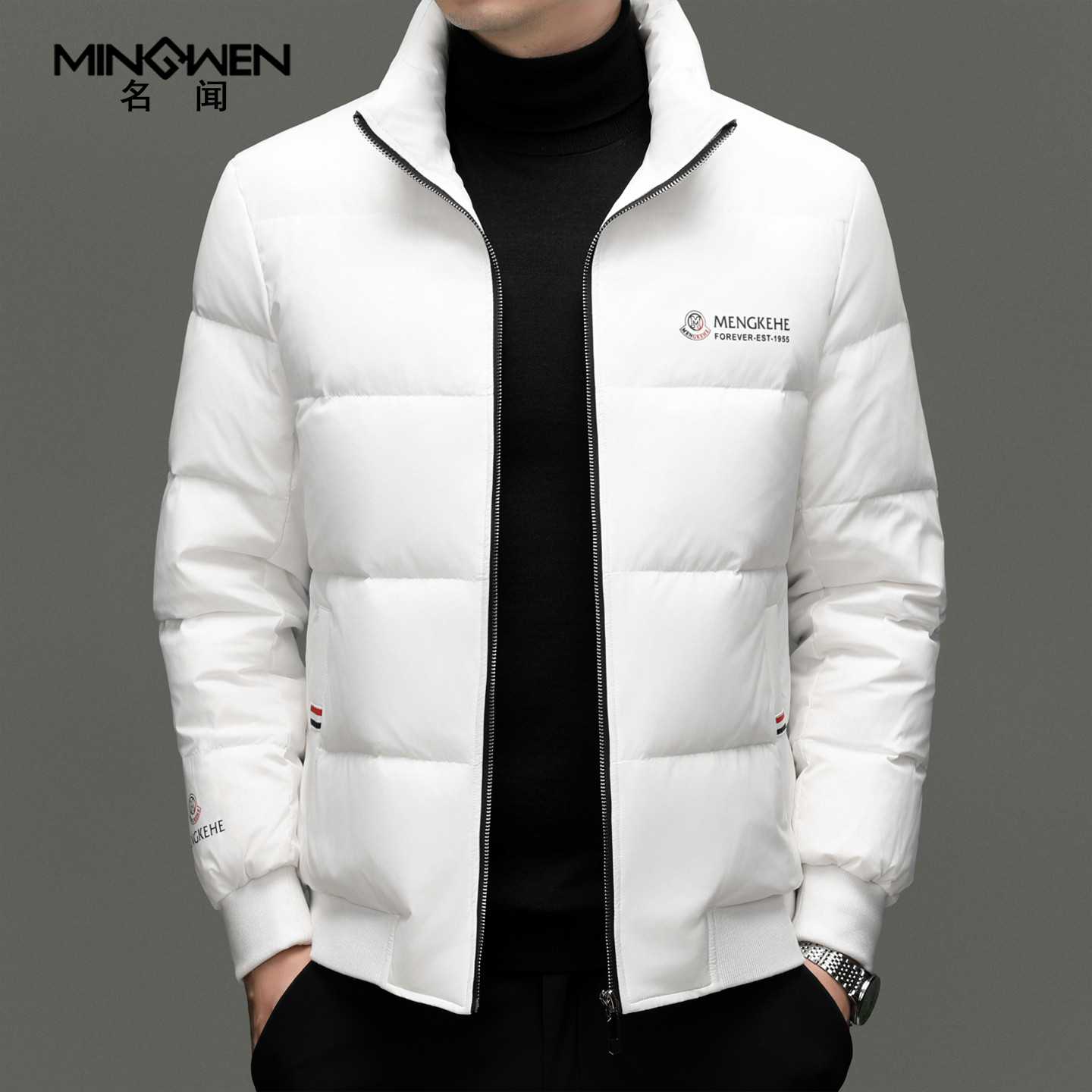 时尚休闲高级感立领羽绒服