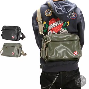 代购PORTER吉田 LUGGAGE LABEL红标日本制休闲通勤防水单肩斜挎包