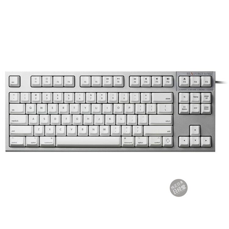 日本 韧锋87 TKL SA for Mac 英语 热升华30g静电容键盘