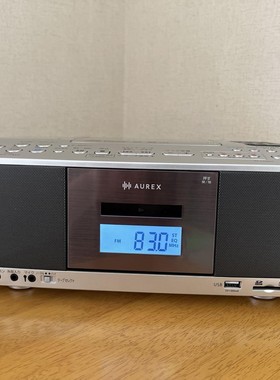 日本24年Toshiba东芝 TY-CDX92 CD播放器磁带卡座U盘CD蓝牙一体机