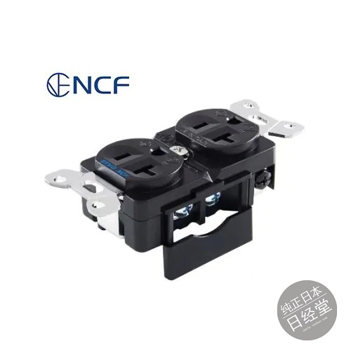 Furutech/古河 GTX-S NCF(R) 镀铑 单位旗舰墙插 美标插座 日行
