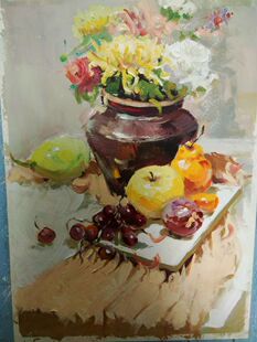 素描静物几何体代画水粉静物写生水粉画临摹水粉画代画水粉画代画