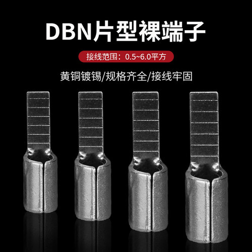 DBN1.25-10片型黄铜接线端子