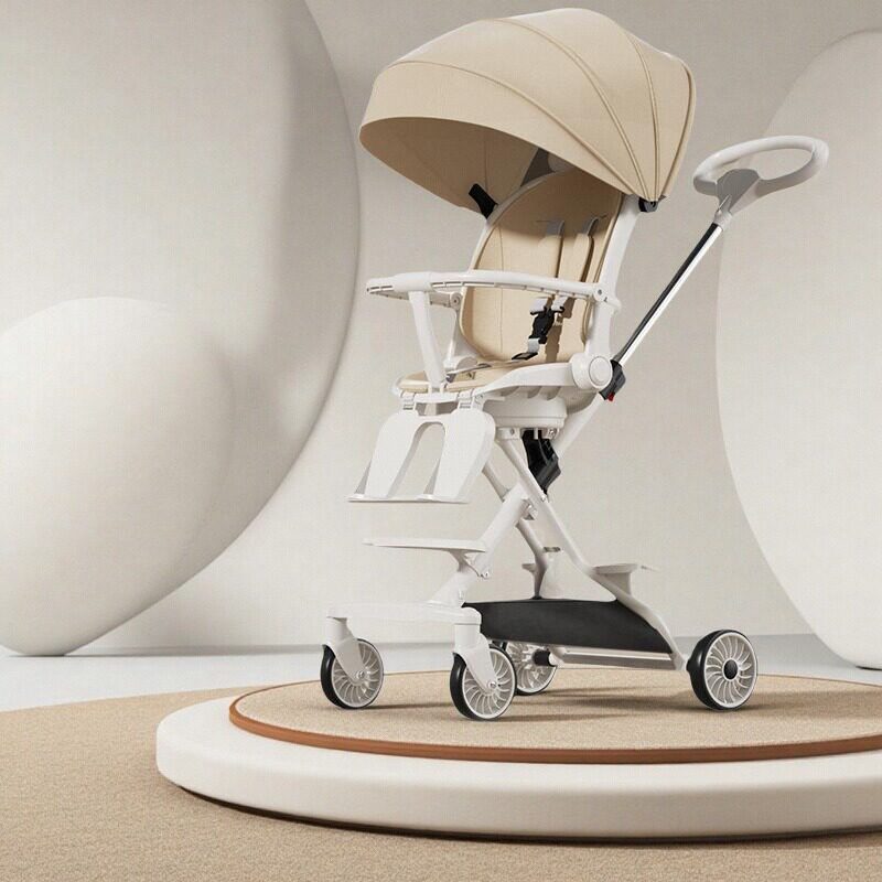 儿童推车遛娃神器四轮儿童婴幼儿双向可躺手推车轻便折叠1-6岁