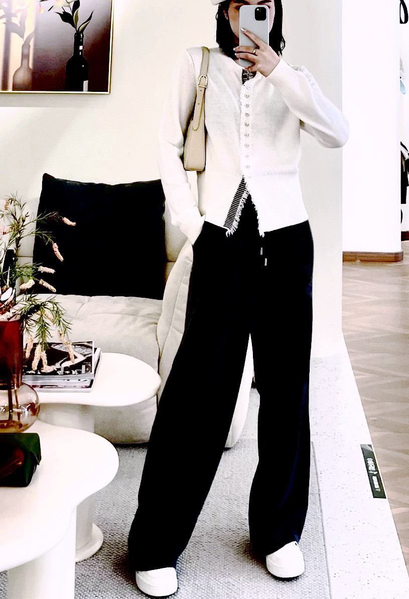 明天148米！不惊喜永远取关茶茶 高端订单正出货高克重毛圈弯刀裤