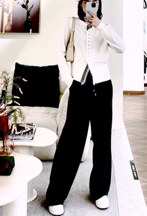 高端订单正出货高克重毛圈弯刀裤 明天148米 不惊喜永远取关茶茶