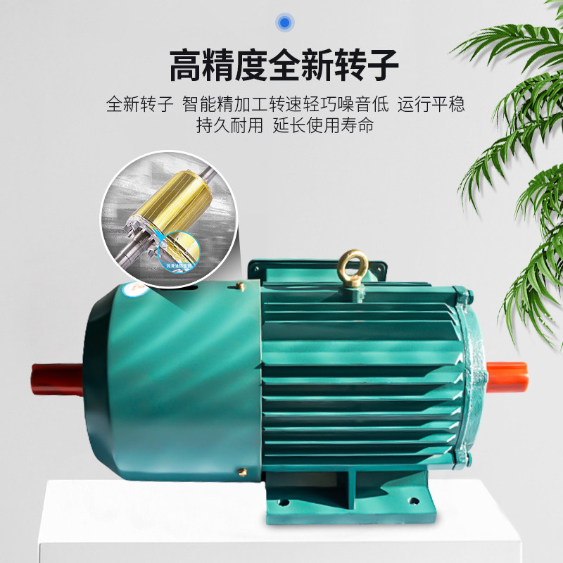 刹车电机双出轴制动电动机卧式