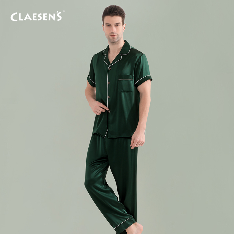 荷兰Claesens男士真丝睡衣套装