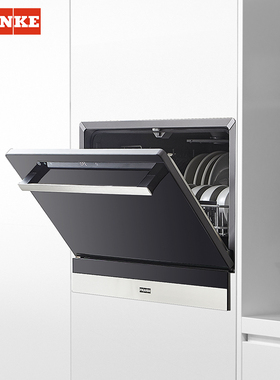 弗兰卡嵌入式洗碗机热风烘干紫外线除菌8套FDWS 608 A+XS