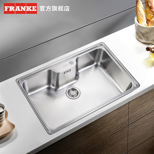 弗兰卡304不锈钢大单槽龙头精密