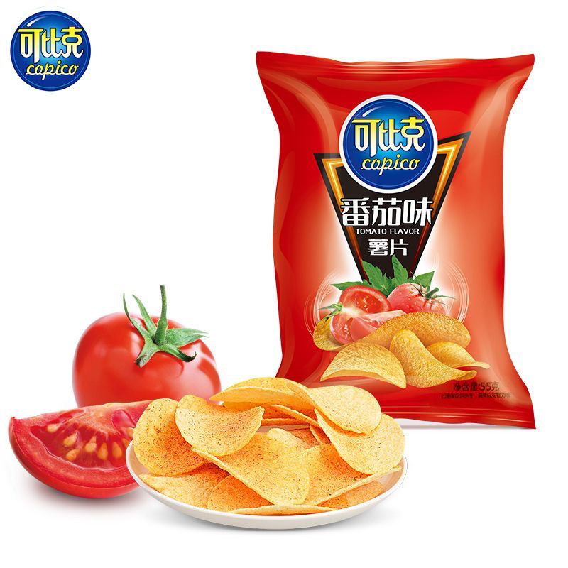 达利园可比克薯片马铃薯番茄味55g膨化香辣原味烧烤大礼包零食品,零食/坚果/特产,膨化食品,淘宝优惠券,粉丝福利购,淘宝优惠卷