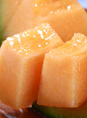 现摘海南哈密瓜新鲜水果整箱当季网纹小蜜新西州蜜瓜疆玫珑甜瓜