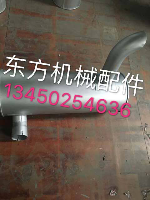 挖掘机配件现代R335-9/335-7/385-9消声器排气管消音器
