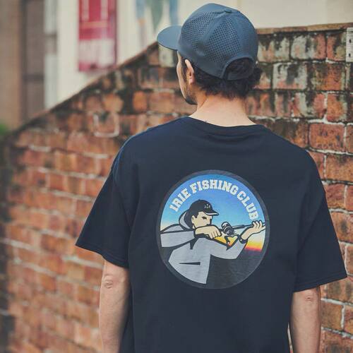 IFC IRIE FISHING CLUB 日系户外路亚钓鱼佬文化标语美式短袖简约