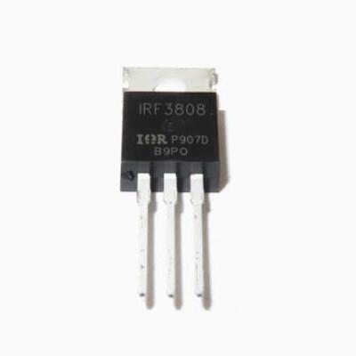 IRF3808场效应管 75V140A 直插TO220 NPN三极管 N沟道 全新国产