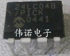 PIC24LC04B-I/SN 24LC04-BI/SN 24LC04BI全新 SOP8