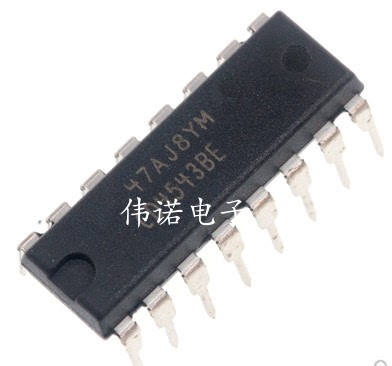 CD4543BE CD4543译码器/驱动器 直插DIP16