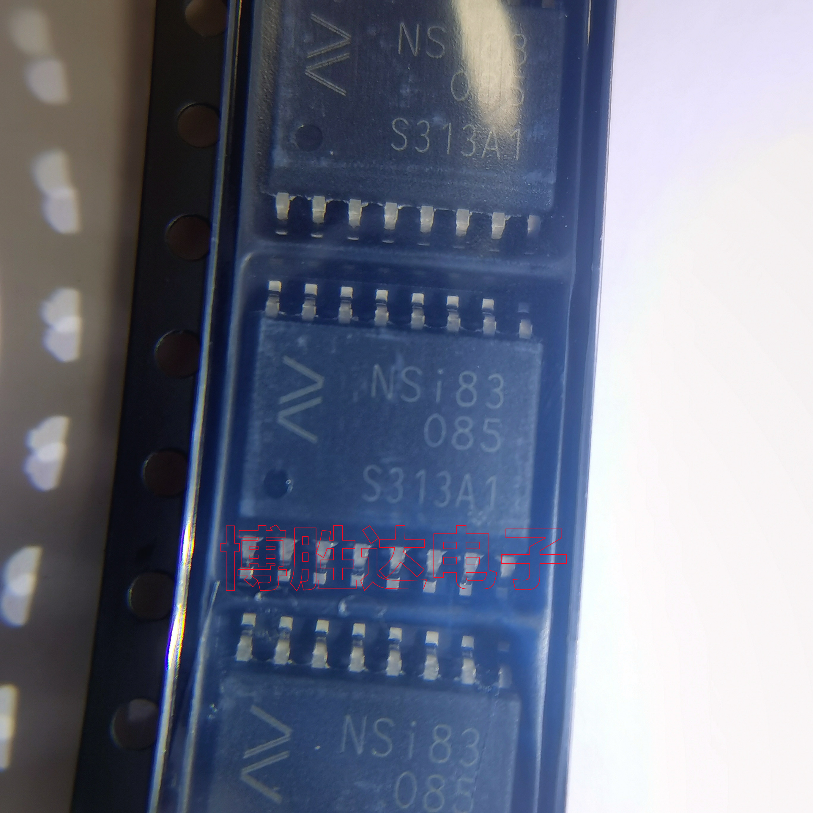 全新原装NSI83085 NSI83086 SOIC-16WB高可靠性隔离半双工RS485收