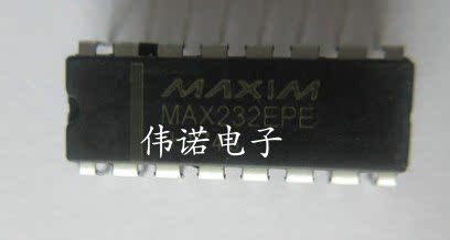 MAX232 MAX232EPE 串口通信转换芯片