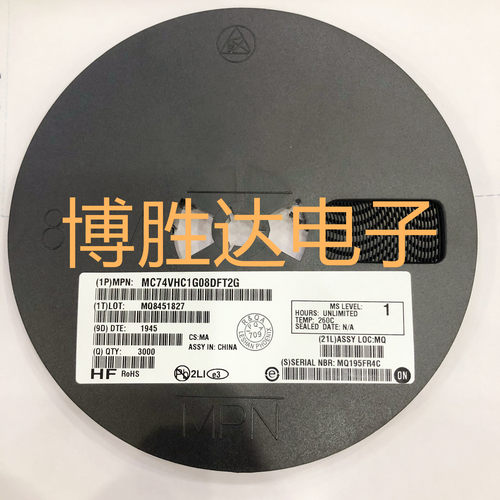 MC74VHC1G08DFT2G SOT353 丝印V2 ON 安森美 单路双输入与门直拍