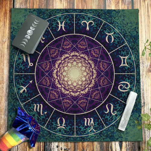 十二芒星曼陀罗小桌布直播