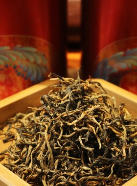 云南滇红茶一芽一叶金丝蜜香滇红250g礼盒装