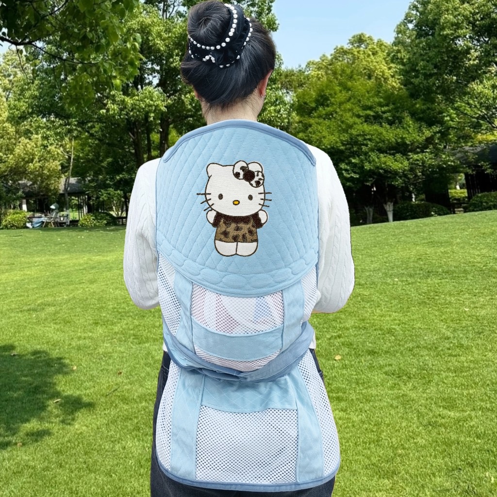 婴儿背带背袋背扇背衬背条背裙刺绣老式轻便多功能软四季夏天通用