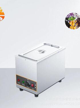 商用巧克力融化炉隔水加热古保黄油朱力1格炉2格巧克285力熔化机