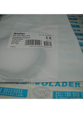 【工控数码】 BASTER 巴斯特接近开关 BA-DD-85C-N4 2M