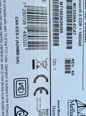 【议价】llanox ConnectX CX556A 100G EDAT EDR FDR网卡ib产品齐