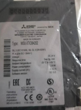 【议价】询价WS0-XTI084202,三菱安全模块WSO-XTI084202,,无外