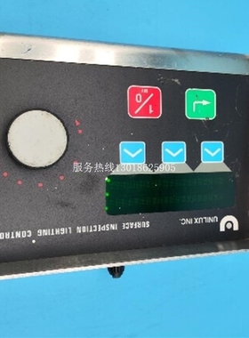 【议价】UNILUX INC.型号03-1113表面检测照明控制器一手H