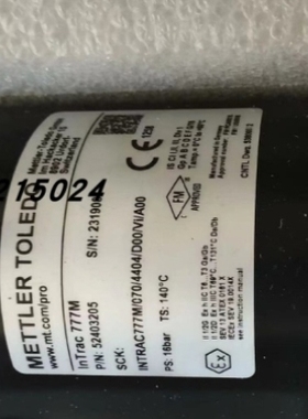【议价】梅特勒套InTrac 777m 52403205 INTRAC777M/C70/4404/D00