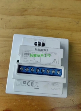 【议价】非标价温控器RDF300白色1个完好的。仓库备件无外包