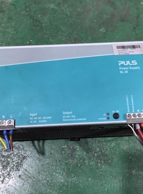 【议价】A117*普尔世PULS导轨电源 SL20.811 24V20A 220V输入