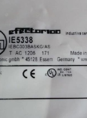 【议价】易福门接近开关IE5331 IE5332 IE5336 IE5338 IE5339 IE5